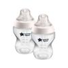 2 Biberons 260ml sans bisphnol A Tommee tippee view 1