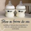 2 Biberons 260ml sans bisphnol A Tommee tippee view 3