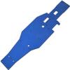 Traxxas Lower Anodized T6 Aluminum Chassis, Blue view 1