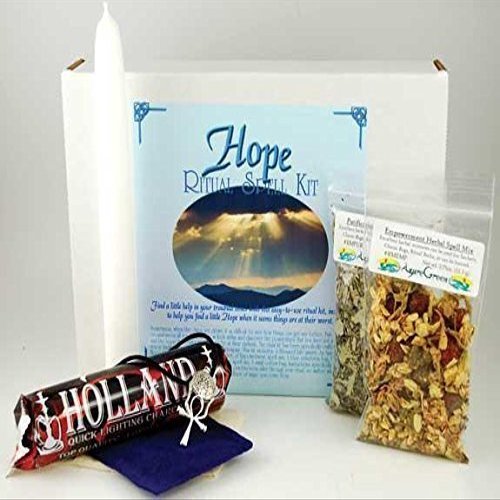 AzureGreen Hope Boxed Ritual Kit - Spiritual-ritual Kit - Adult - Non-Foldable