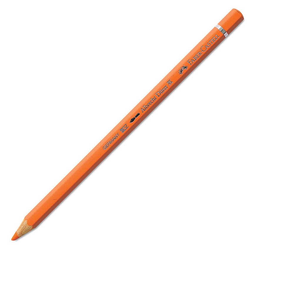 Faber-Castell Albrecht Drer Artists Watercolour Pencil Glaze-113, 1 Count (Pack of 1), Orange Glaze