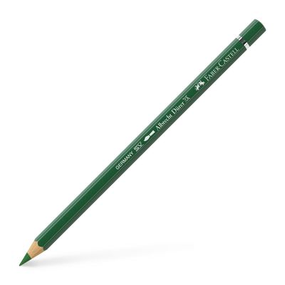Faber-Castell Art & Graphic Albrecht Drer Watercolour Pencil, (167), Permanent Green Olive, For Art, Craft, Drawing, Sketching, Home, School, University, Colouring