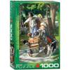 EuroGraphics Help on The Way by Bob Byerley Jigsaw Puzzle (1000-Piece), Multi (6000-0439) view 1