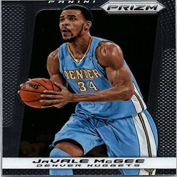 2013/14 Panini Prizm Commons #52 JaVale McGee