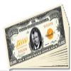 $10,000 Dollar Gold Certificate Novelty $10,000 Bill - Set of 25 With 1 Bonus Christopher Columbus Bill view 1