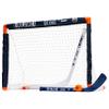 Franklin Sports NHL Edmonton Oilers Mini Hockey Set - Kids Indoor Knee Hockey Goal, Ball, + 2 Mini Stick Combo Set - Youth NHL Team Indoor Toy Sets - Ages 3+ view 1