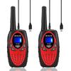 Retevis RT628 Rechargeable Walkie Talkies for Kids, 22 Channels 2 Way Radio with Backlit LCD Screen VOX, Kids Toys for 6-12 Years Old Boys Girls Birthday Gift, Indoor Outdoor Adventure(Red, 2 Pack) view 1
