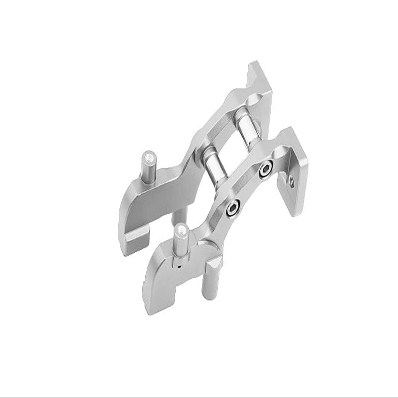 GPM For Traxxas 1/16 Mini E-Revo Upgrade Parts Aluminum Rear Wing Mount - 1 Set Silver