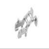 GPM For Traxxas 1/16 Mini E-Revo Upgrade Parts Aluminum Rear Wing Mount - 1 Set Silver view 1