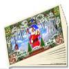 $25 Christmas Dollars Novelty $25 Bill - 10 Count with Bonus Clear Protector & Christopher Columbus Bill view 1
