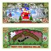 $25 Christmas Dollars Novelty $25 Bill - 10 Count with Bonus Clear Protector & Christopher Columbus Bill view 2