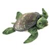 Folkmanis Sea Turtle Hand Puppet, Green view 1