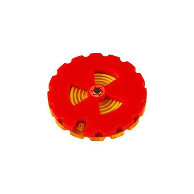 LITKO Heat Dial Compatible with Battletech, Transparent Yellow & Red