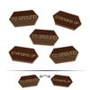 LITKO Mecha Combat Double-Sided Standing Up/to Ground Tokens Compatible with Battletech, Brown (5) view 1