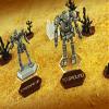 LITKO Mecha Combat Double-Sided Standing Up/to Ground Tokens Compatible with Battletech, Brown (5) view 2