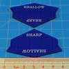 LITKO Turn Tools Compatible with Trafalgar | Transparent Blue | 2 Pack view 3