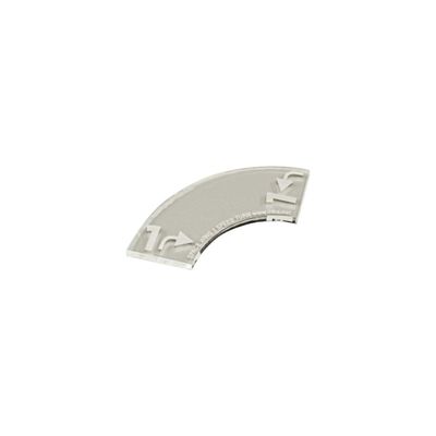 LITKO 1 Speed Turn Movement Gauge Compatible with Star Trek: Attack Wing, Clear