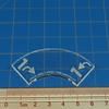LITKO 1 Speed Turn Movement Gauge Compatible with Star Trek: Attack Wing, Clear view 3