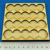 LITKO Rank Tray, 5x4, 20mm Circle Bases view 1