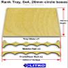 LITKO Rank Tray, 5x4, 20mm Circle Bases view 3