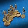 LITKO Horde Tray | 20mm Circle Bases | Movement Tray | Compatible with Warhammer, Age of Sigmar, Bolt Action, Flames of War, Runewars (8-Figure Horde Tray) view 3
