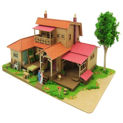 1/150 Studio Ghibli Series 8 Oiwa house (Paper Craft) MK07-1 by Totoro