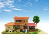 1/150 Studio Ghibli Series 8 Oiwa house (Paper Craft) MK07-1 by Totoro view 2