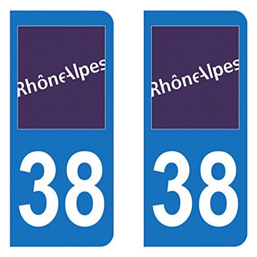 Pair Car Sticker 38 Isre