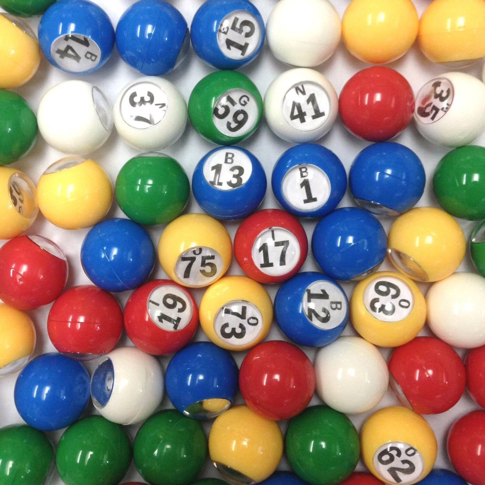Tapp Collections Multi Color Plastic Bingo Ball Set