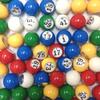Tapp Collections Multi Color Plastic Bingo Ball Set view 1