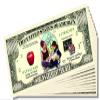 AAC / PCSCP Set of 10 World's Greatest Teacher Million Dollar Bills with Bonus Bill view 1