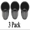 3 5/8 Black Jumbo Cup Boat RV Car Truck Poker Pool Table Sofa Inserts Large Size - 3 Pack (3) view 2