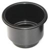 3 5/8 Black Jumbo Cup Boat RV Car Truck Poker Pool Table Sofa Inserts Large Size - 3 Pack (3) view 3