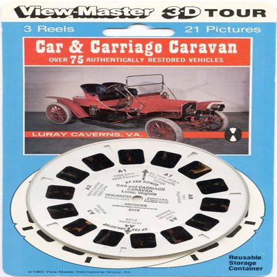 Car & Carriage Caravan - Classic ViewMaster Reels 3D - New