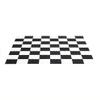 MegaChess Plastic Chess Game Board - 4 feet 8 inches x 4 feet 8 inches - Compatible with 12 Inch and 16 Inch Chess Sets and 4 Inch Checkers view 1