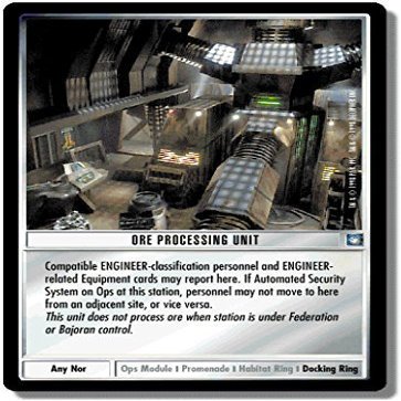 Decipher Star Trek CCG 1E DS9 DEEP Space Nine ORE Processing Unit 273U