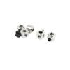 uxcell 5Pcs RC Airplane Landing Gear Wheel Stoppers 3.1mm Inner Dia 5.5x7mm view 1