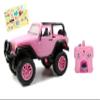 Girlmazing 1:16 Jeep Wrangler RC Radio Control Cars, Toys for Kids (Pink) view 1
