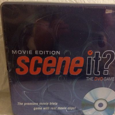 Movie Edition Scene It? The DVD Game in a Collectible Tin Box by Screenlife