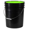 5-Gallon Green Washable Neon UV Paint - Glows Under Blacklight for Splash Parties, Paint Parties, and Color Runs view 1
