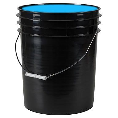5-Gallon Blue Washable Neon Uv Paint Glows under blacklight for Splash Parties, Paint Parties, and Color Runs
