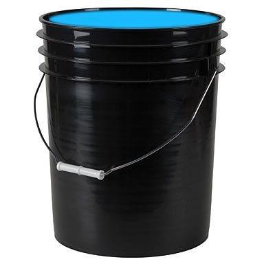 5-Gallon Blue Washable Neon Uv Paint Glows under blacklight for Splash Parties, Paint Parties, and Color Runs