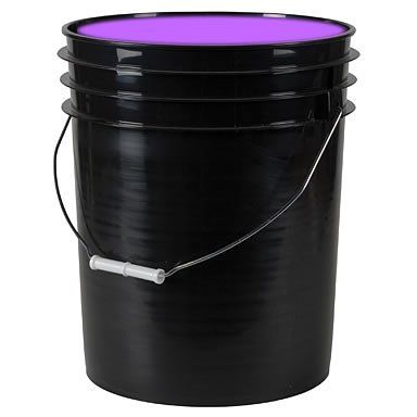 5-Gallon Violet Washable Neon Uv Paint Glows under blacklight for Splash Parties, Paint Parties, and Color Runs