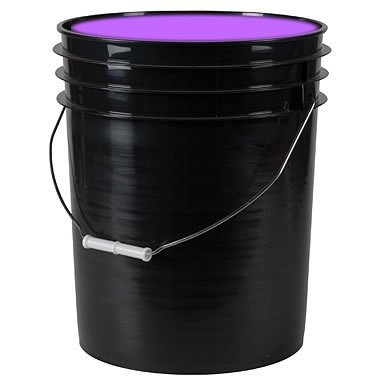 5-Gallon Violet Washable Neon Uv Paint Glows under blacklight for Splash Parties, Paint Parties, and Color Runs