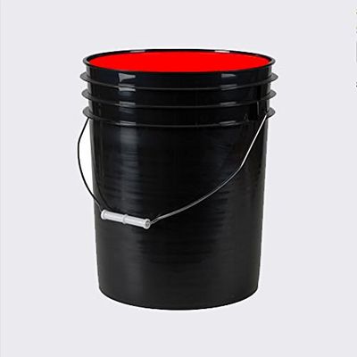 5-Gallon Semi Washable Neon Red Uv Paint Glows under Blacklight