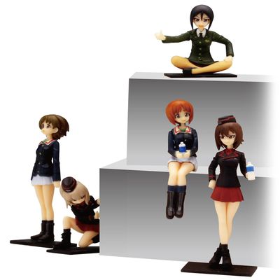 1/35 Girls & Panzer "is scene figure set in only day off a little" Oarai girls school Kuromori Mineon'na school with Chono instructor (5 bodies)