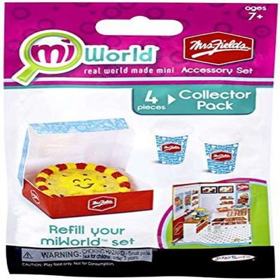 miWorld Mall Mrs Fields Accessory Set Collectors Pack - Cookie Cake and Hot Chocolates