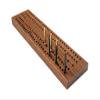 Alex Cramer Domino Set with Caramel Colored Leather Case - Professional Tournament Traveler - No Spinners Domino Set - 28 Indestructible Double Six Dominoes view 3