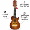 23" Acoustic Guitar, Kids 6 String Toy Guitar - Realistic Steel Strings - Beginner Practice First Musical Instrument for Children, Toddlers (Brown) view 4