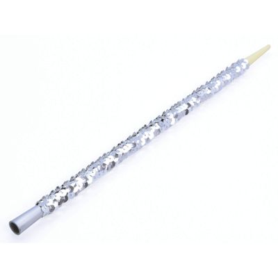 Bristol Novelty BA892 Long Sequin Cig Holder, Womens, Silver, One Size